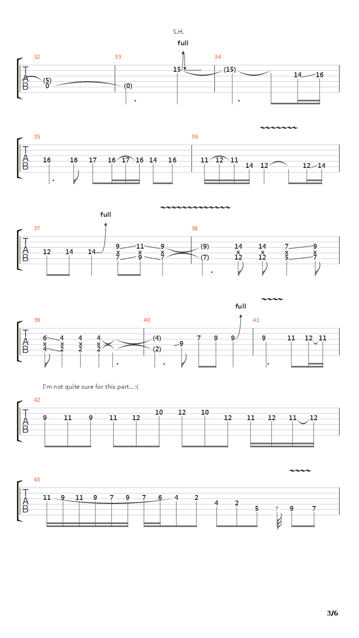 Epilogue吉他谱