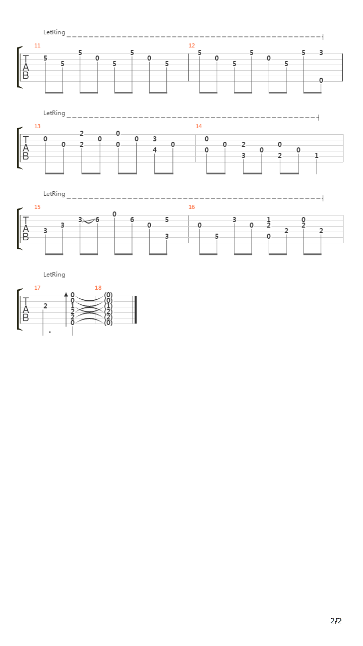 Folklore吉他谱