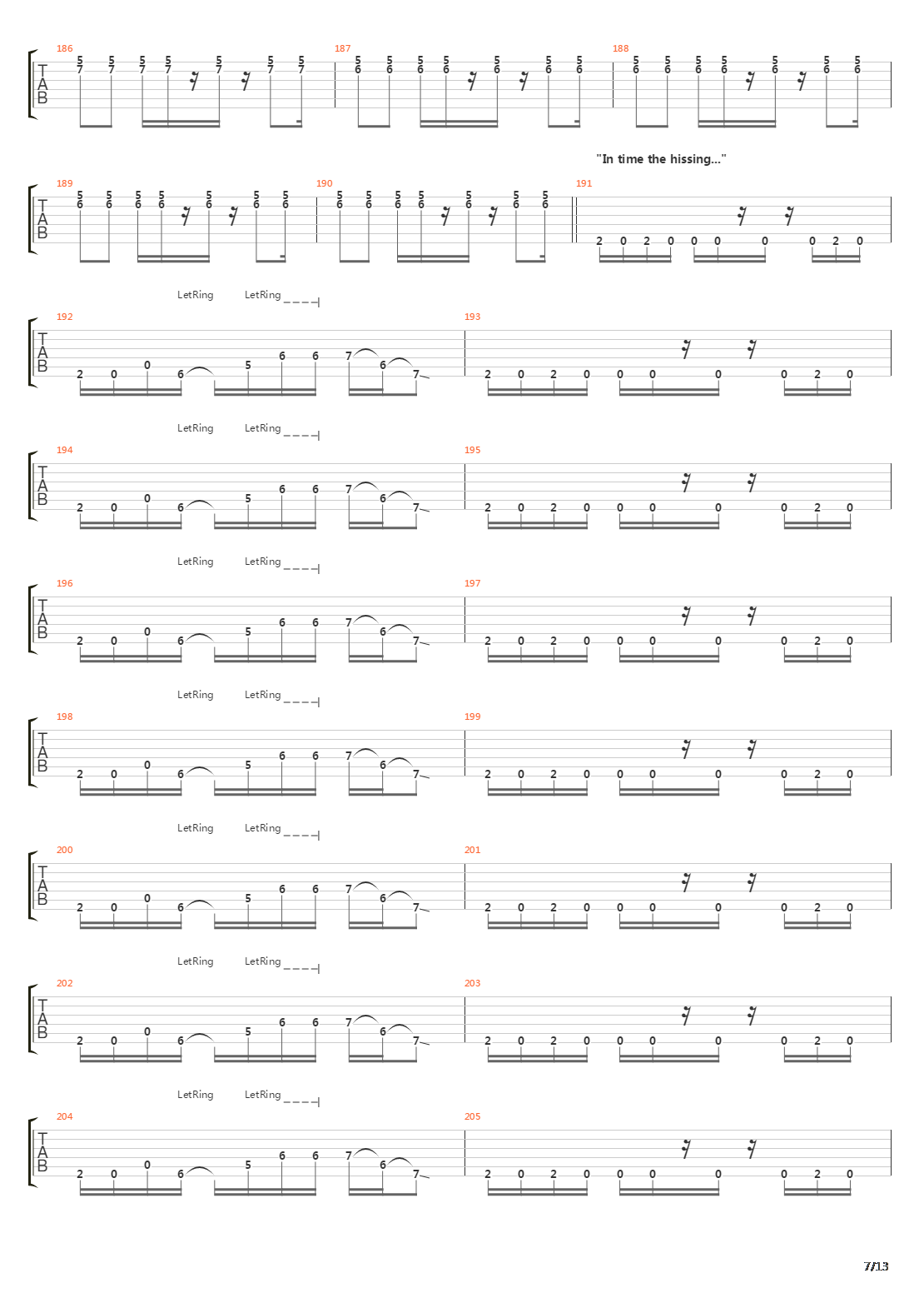 Ghosts Of Perdition吉他谱