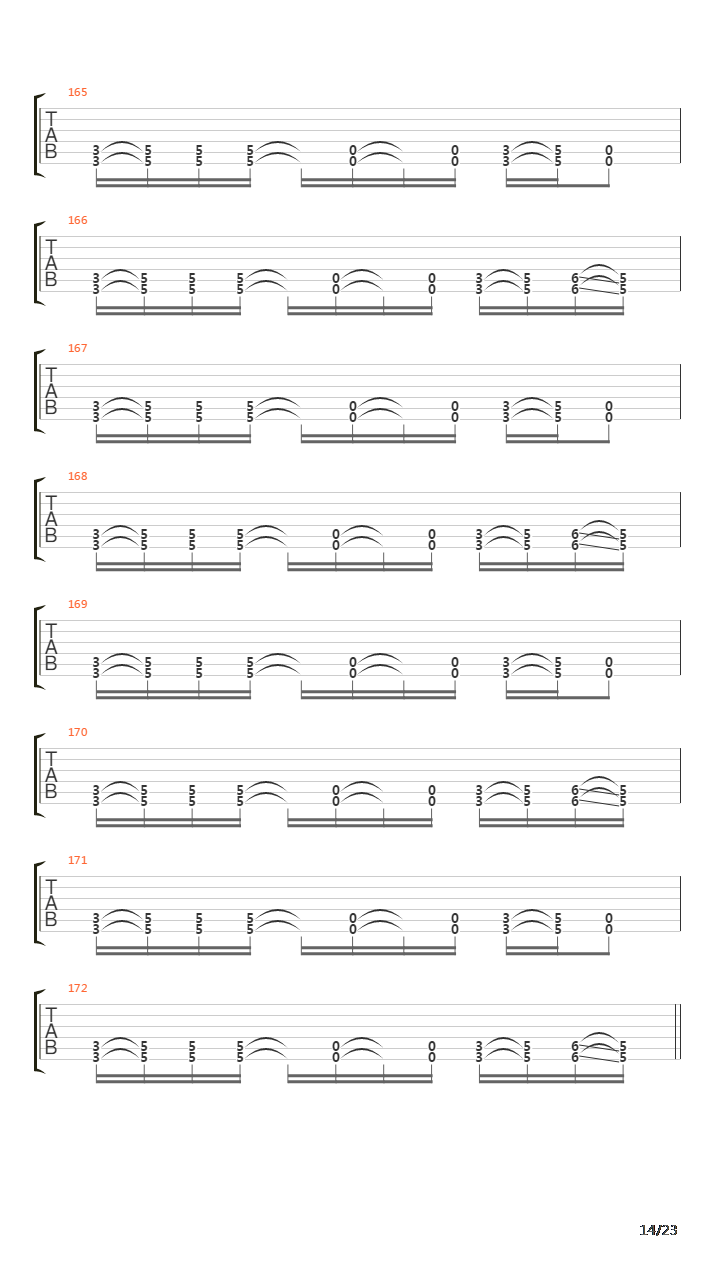 Grand Conjuration吉他谱