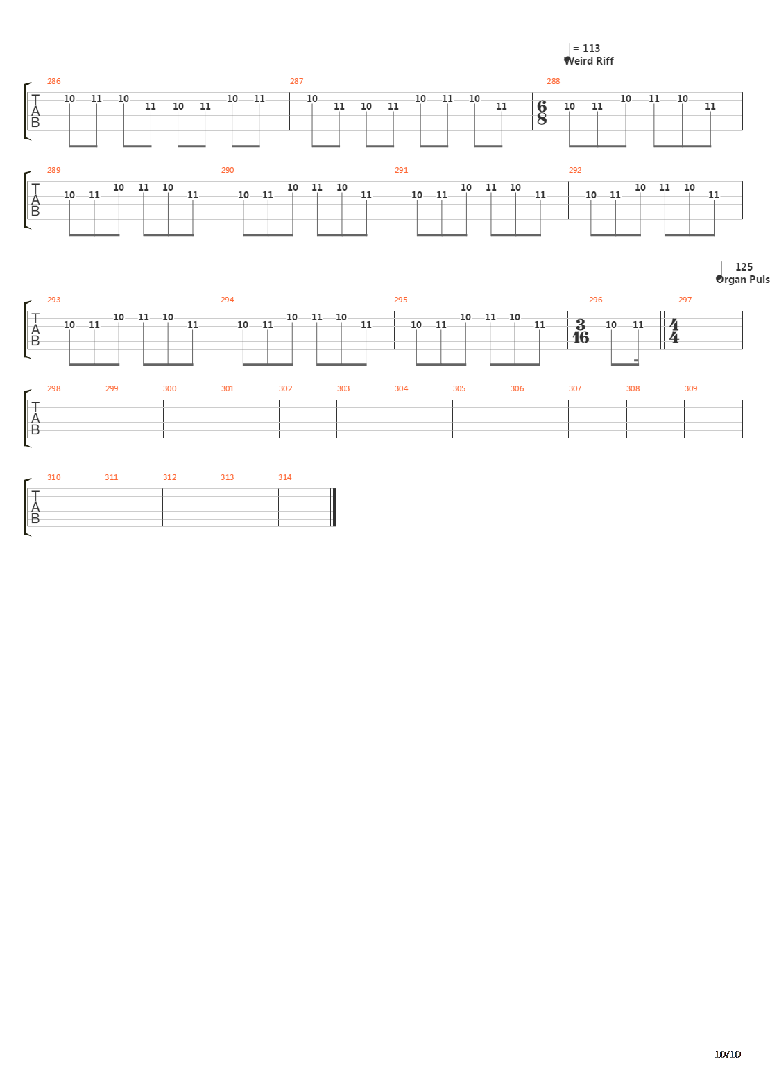 Hessian Peel吉他谱