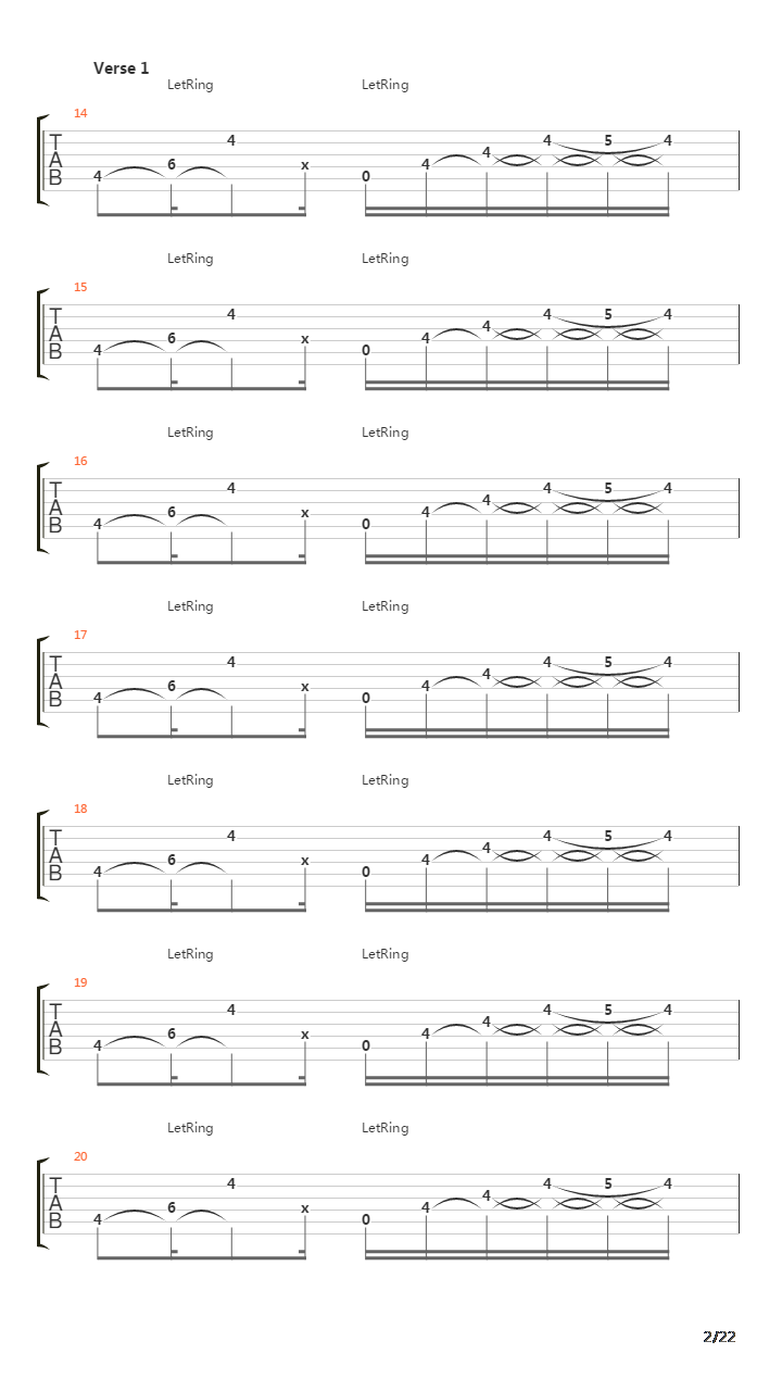 Hessian Peel吉他谱