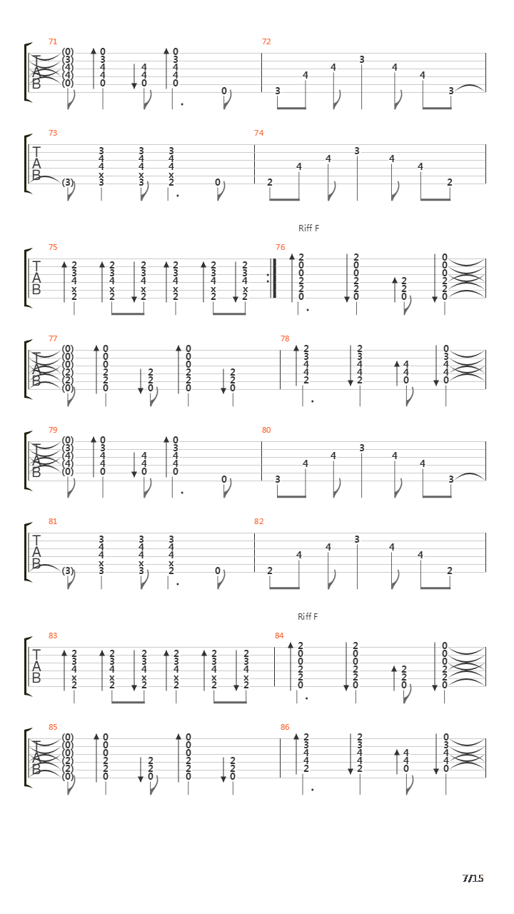 Karma吉他谱