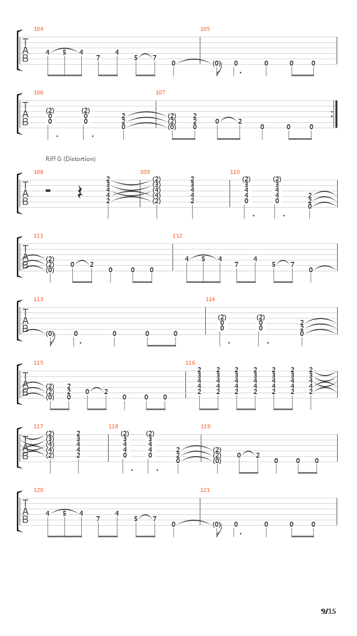Karma吉他谱