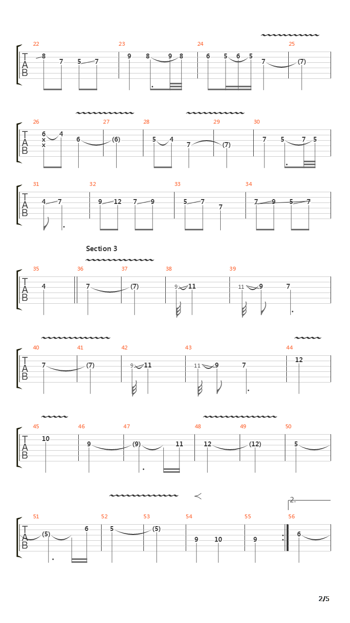 Marrow Of The Earth吉他谱