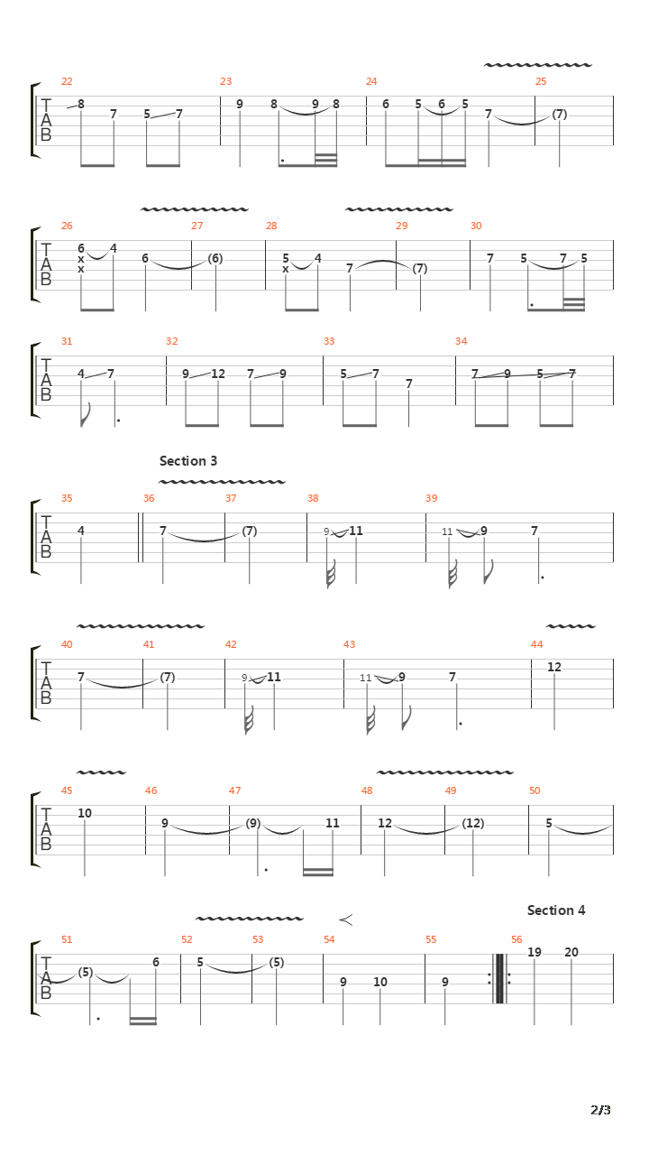 Marrow Of The Earth吉他谱