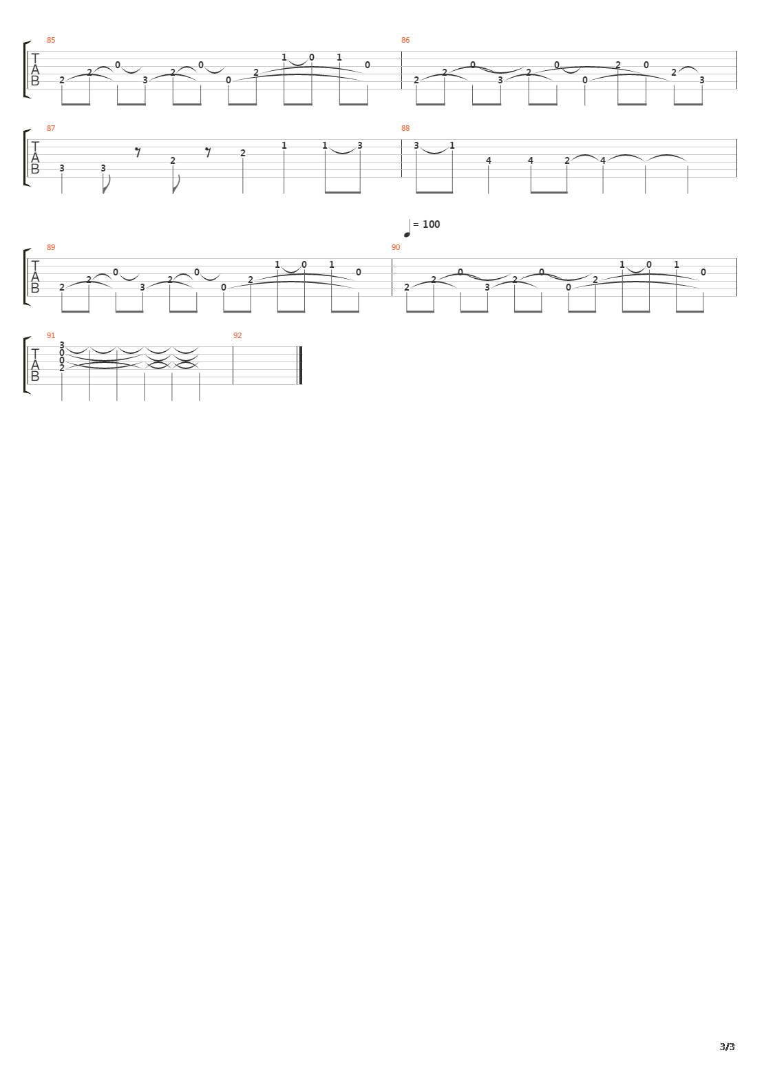 Nectar吉他谱