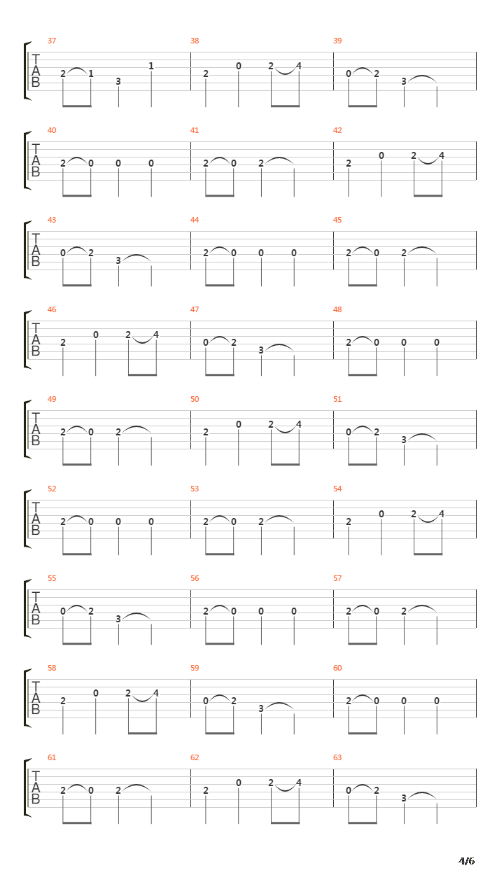 Nectar吉他谱
