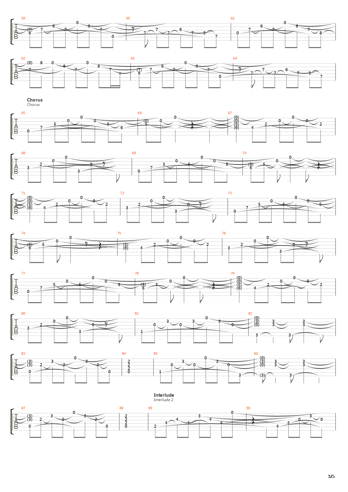 Patterns In The Ivy Ii吉他谱