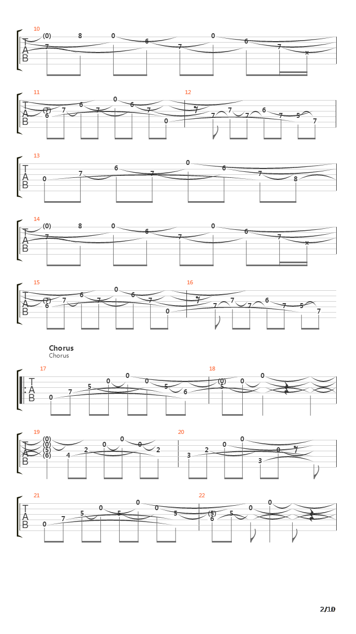 Patterns In The Ivy Ii吉他谱