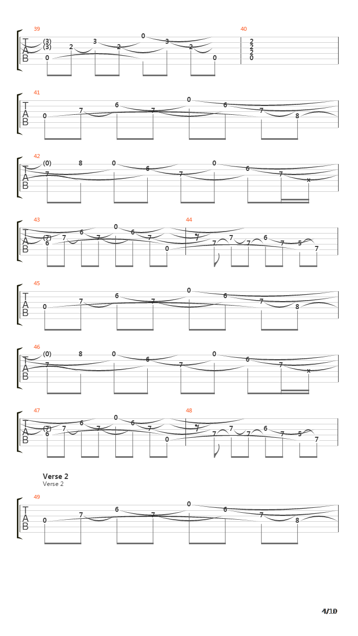 Patterns In The Ivy Ii吉他谱