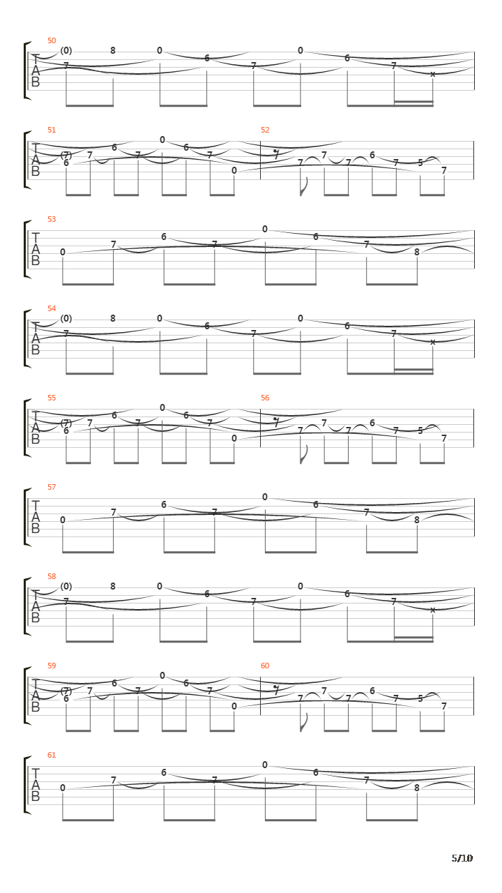 Patterns In The Ivy Ii吉他谱