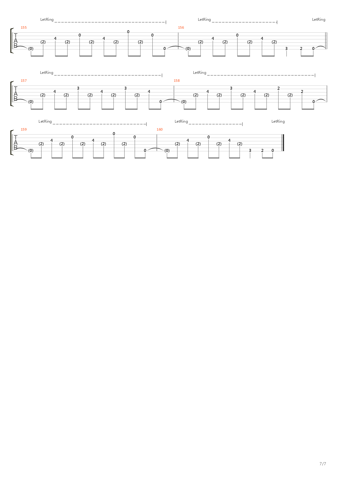 Pyre吉他谱