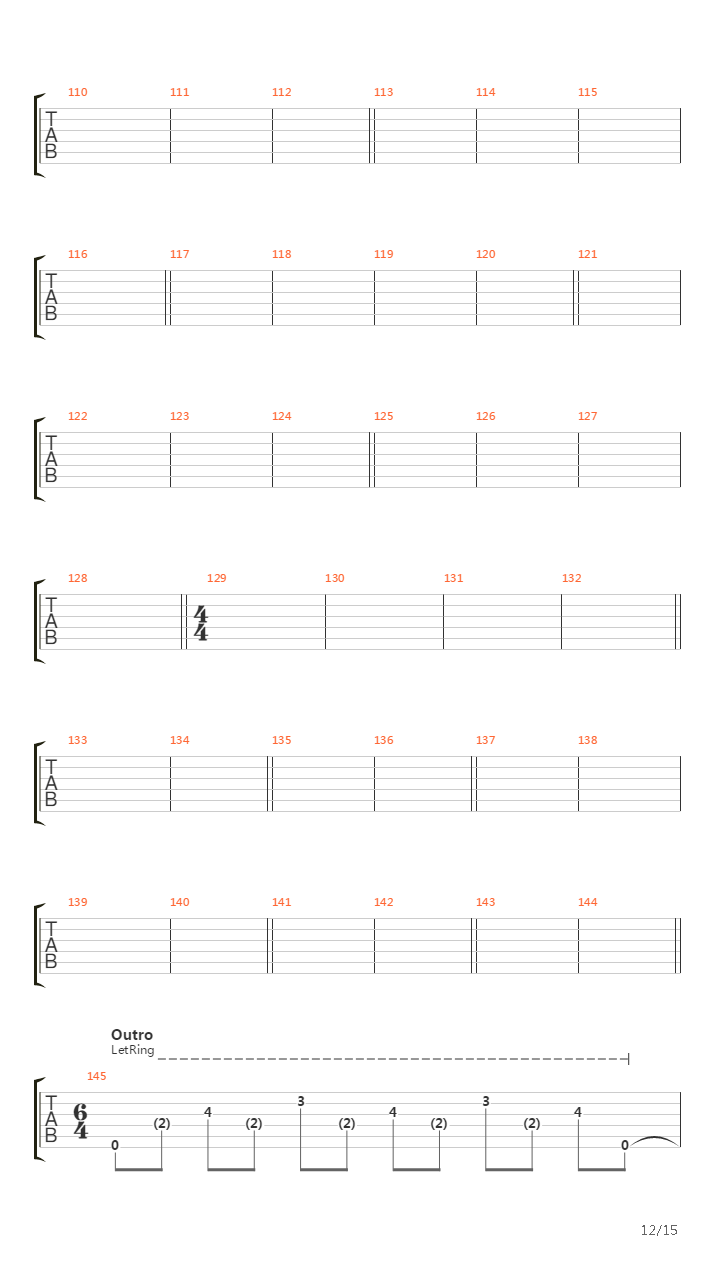 Pyre吉他谱