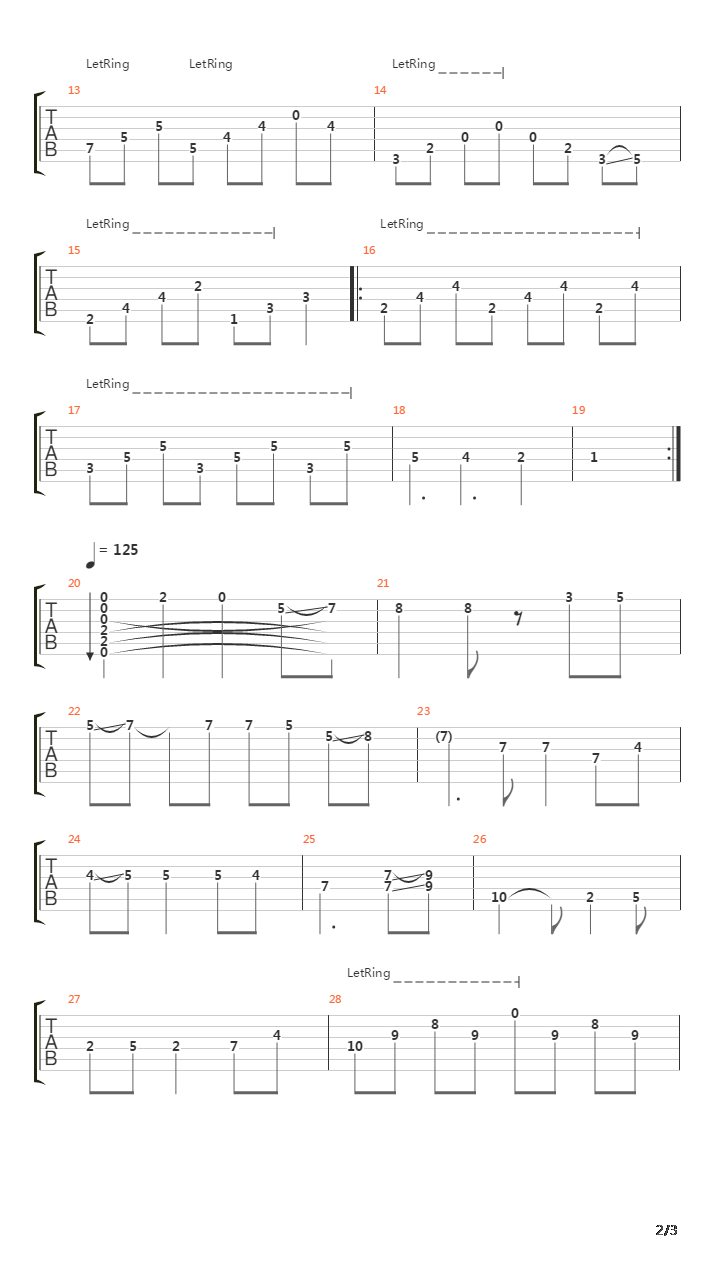 Requiem吉他谱