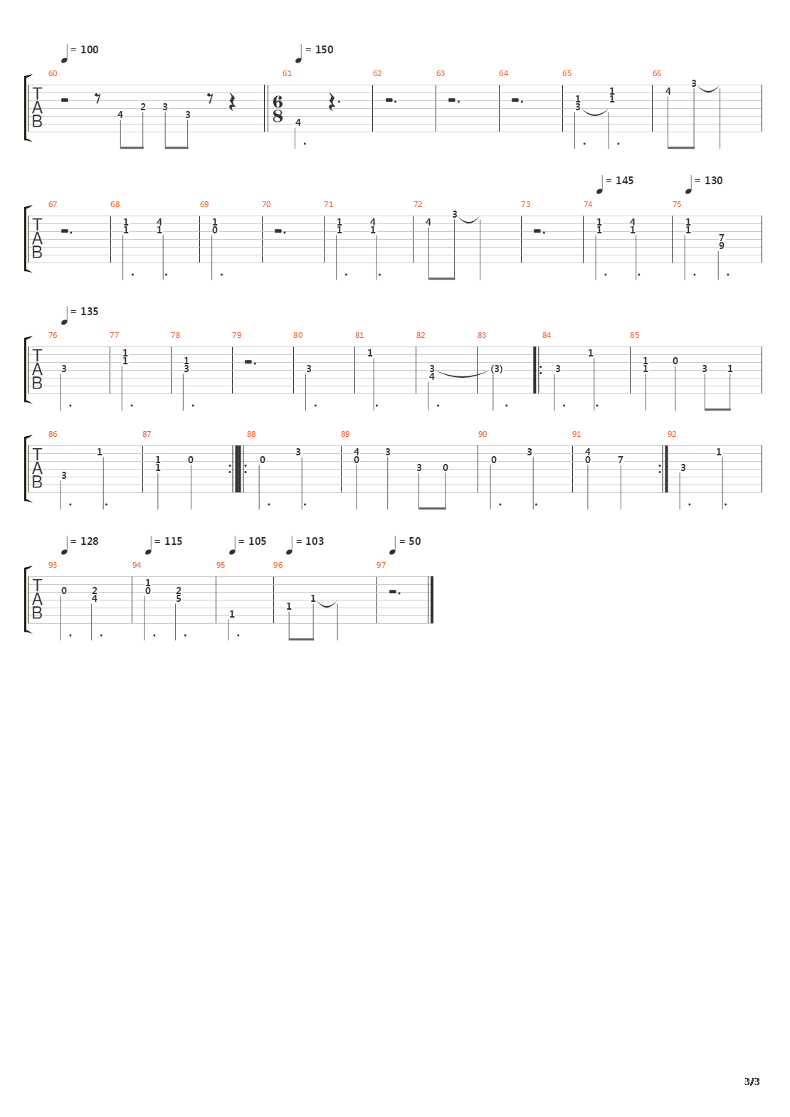 Silhouette吉他谱