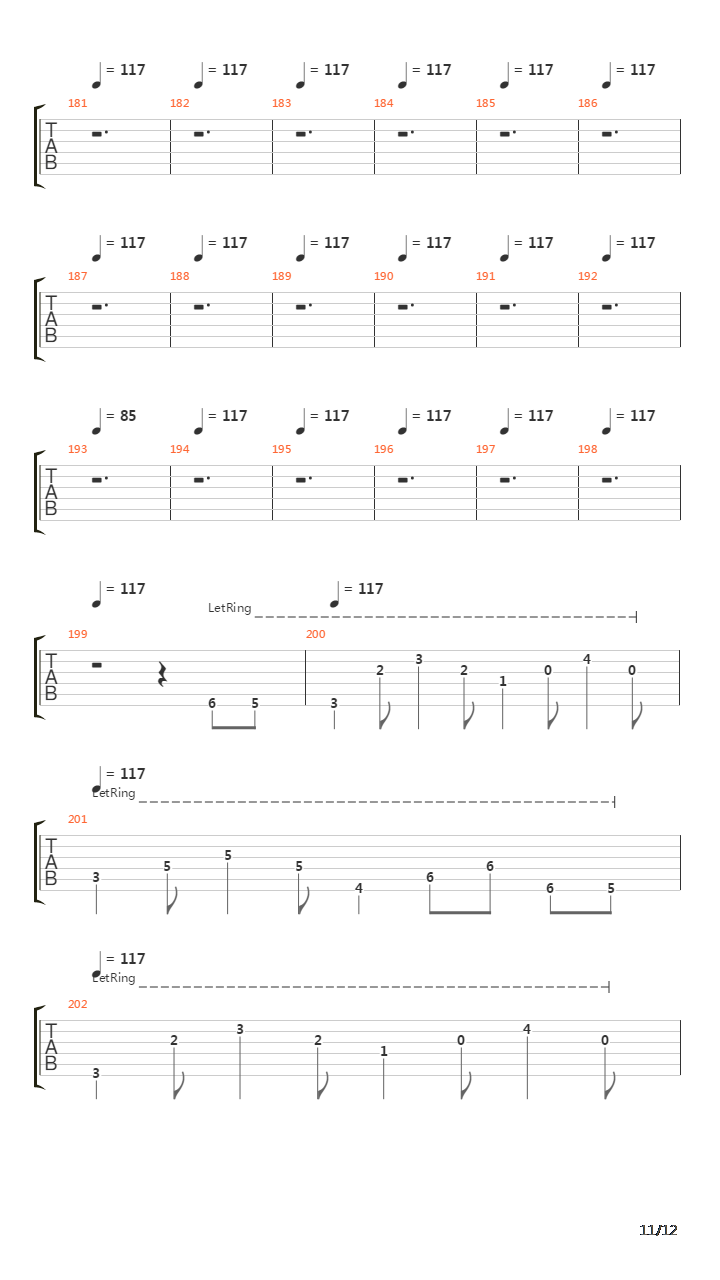 The Apostle In Triumph吉他谱