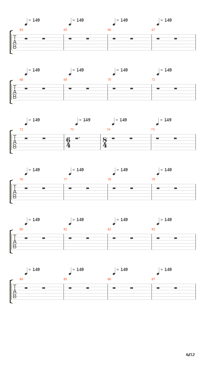 The Apostle In Triumph吉他谱