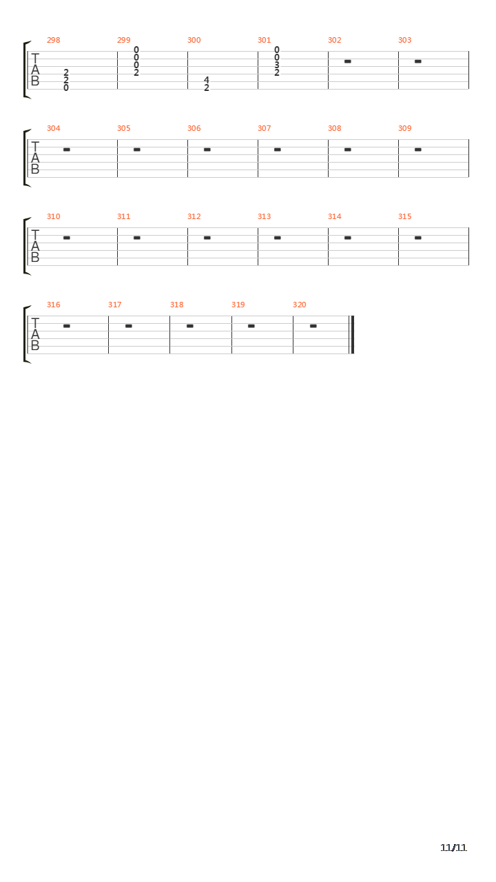 The Devils Orchard吉他谱