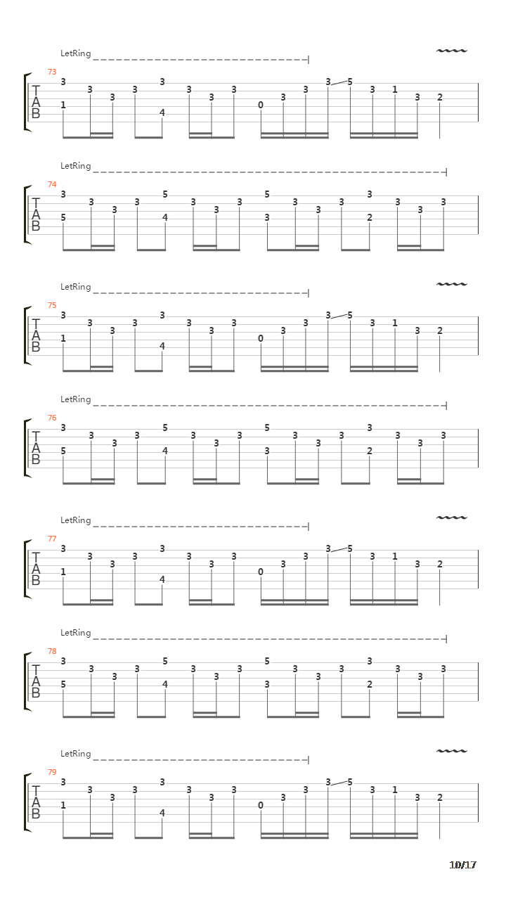 The Moor吉他谱