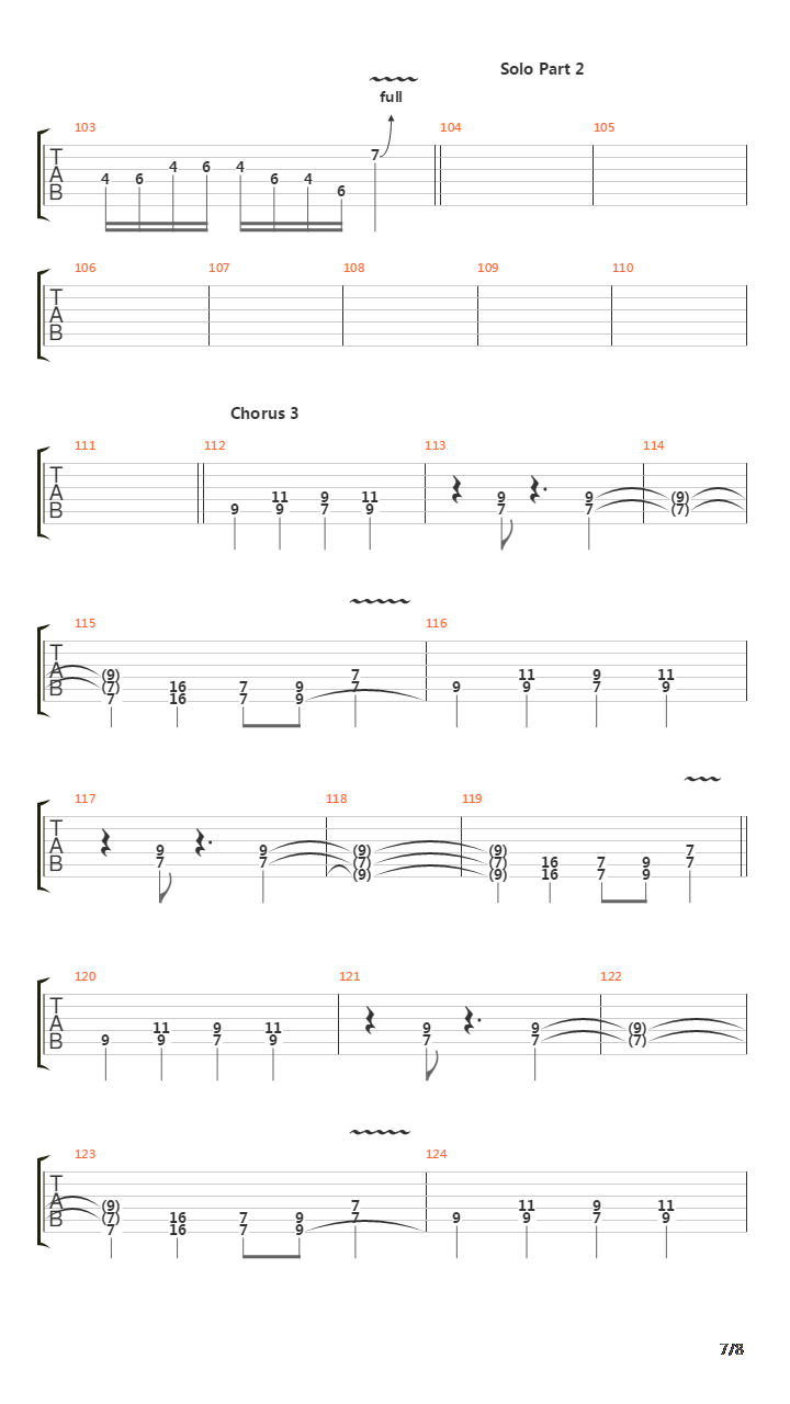 11 Silver吉他谱