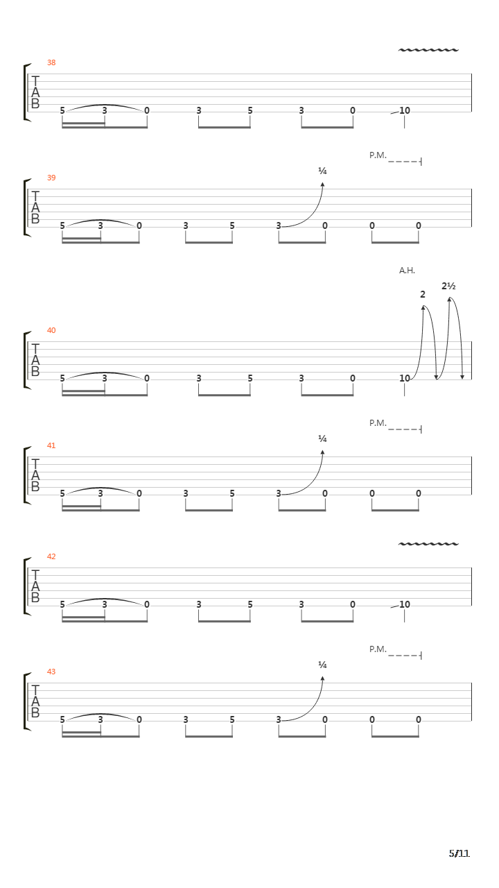 I Dont Wanna Stop吉他谱