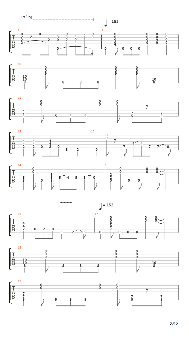 Sato吉他谱