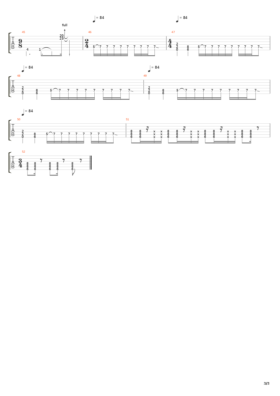 13 Steps To Nowhere吉他谱