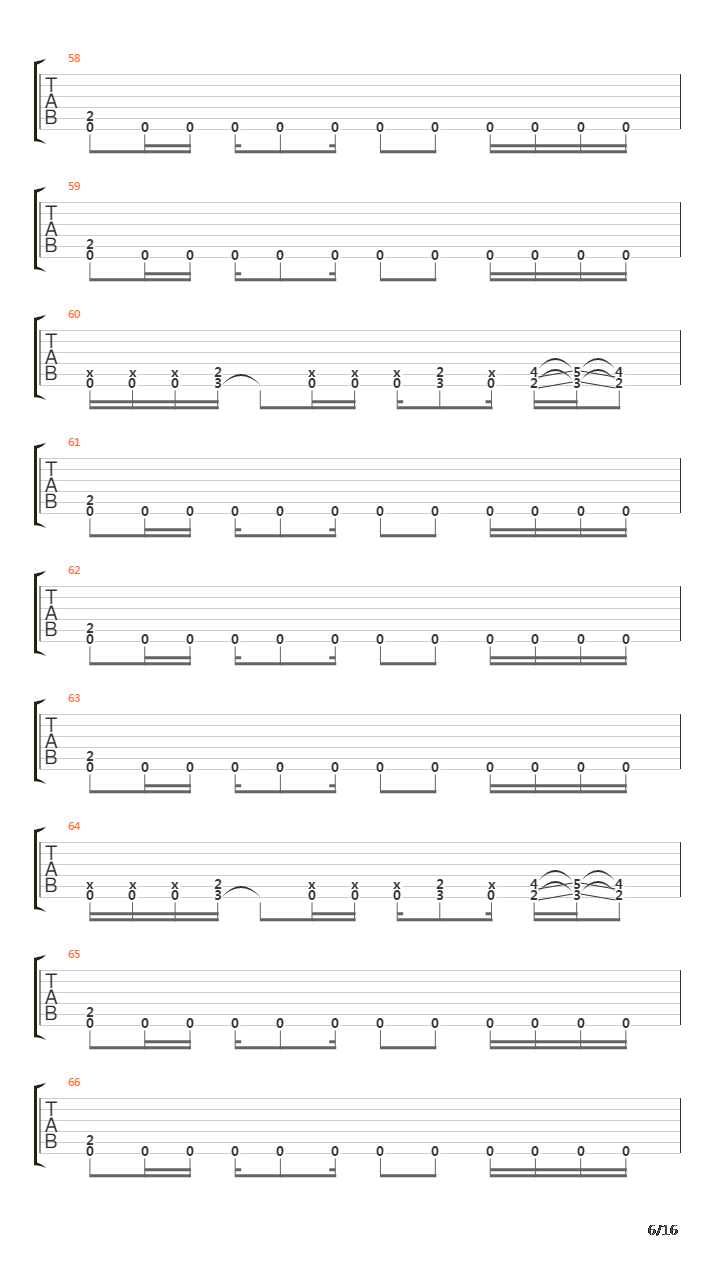 Hard Lines Sunken Cheeks吉他谱