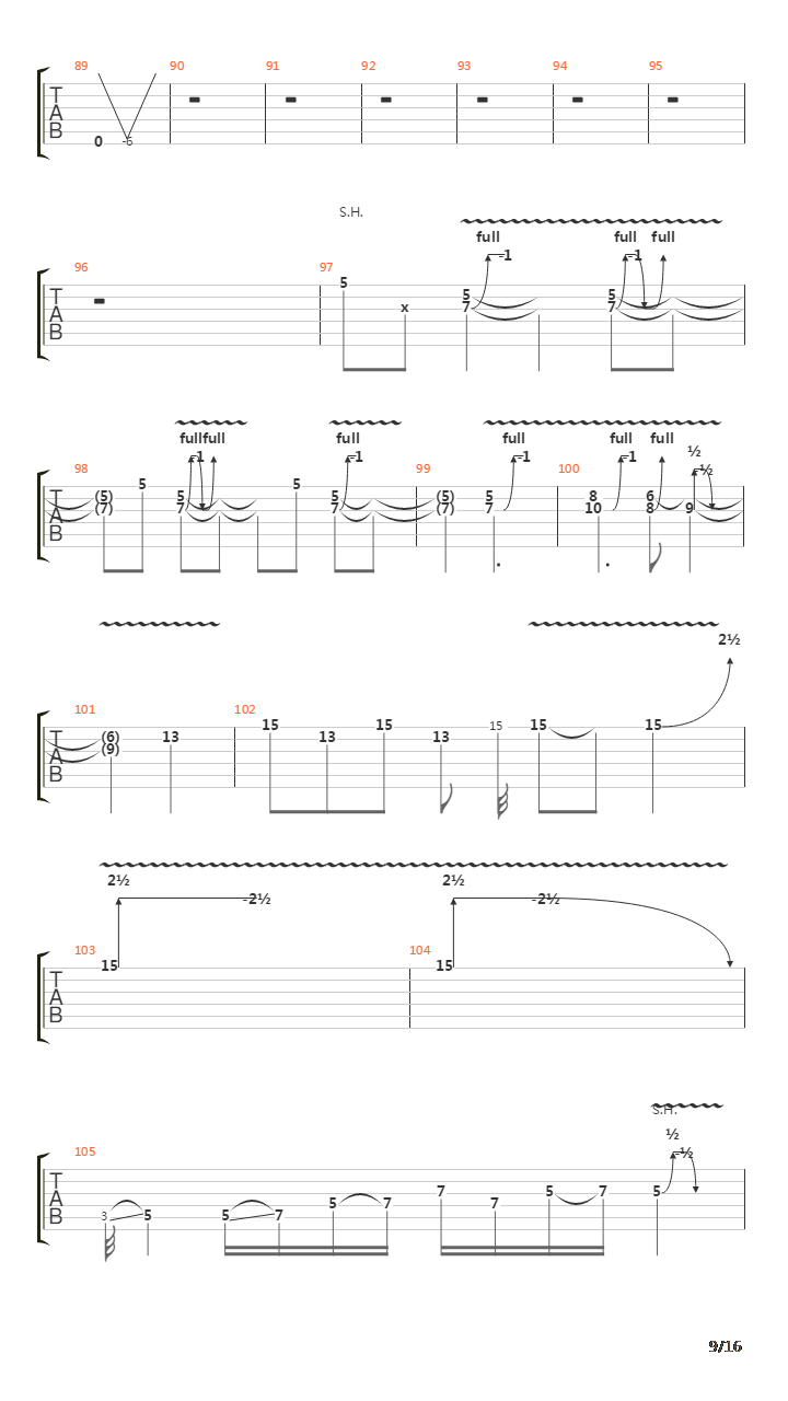 Hard Lines Sunken Cheeks吉他谱