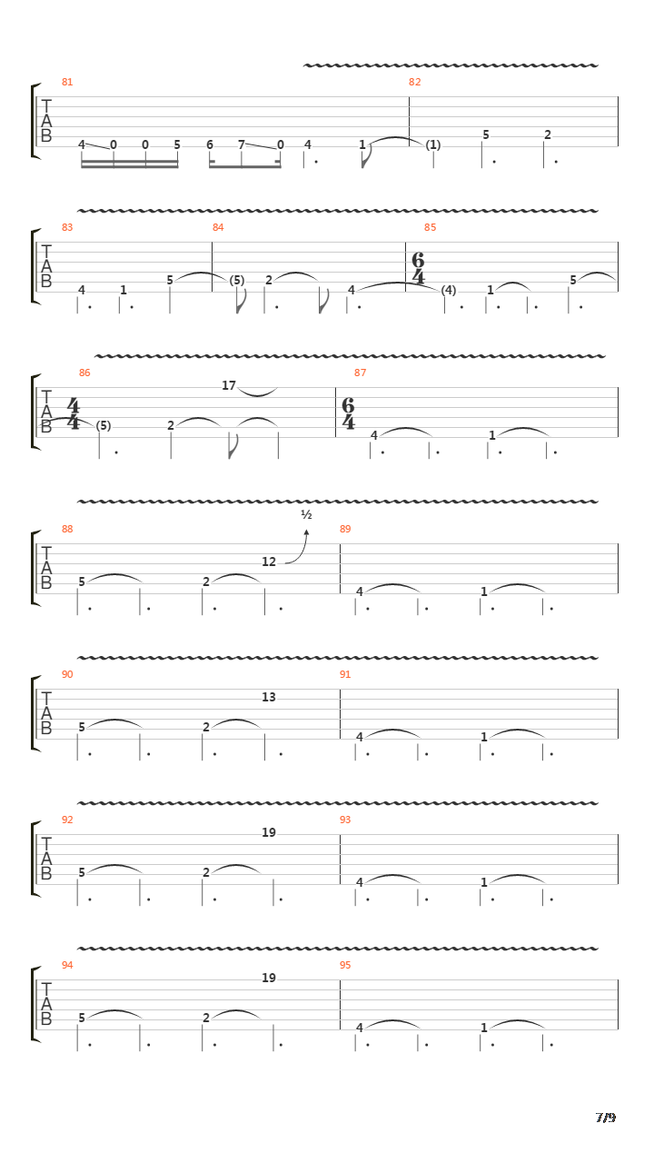 Steps To Nowhere吉他谱