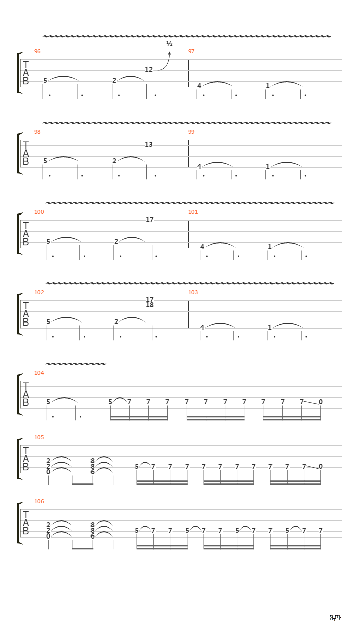 Steps To Nowhere吉他谱