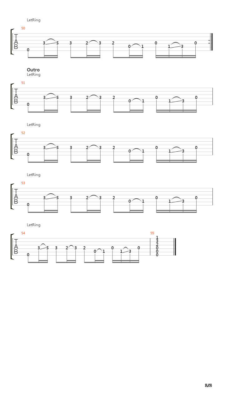 Suicide Note吉他谱