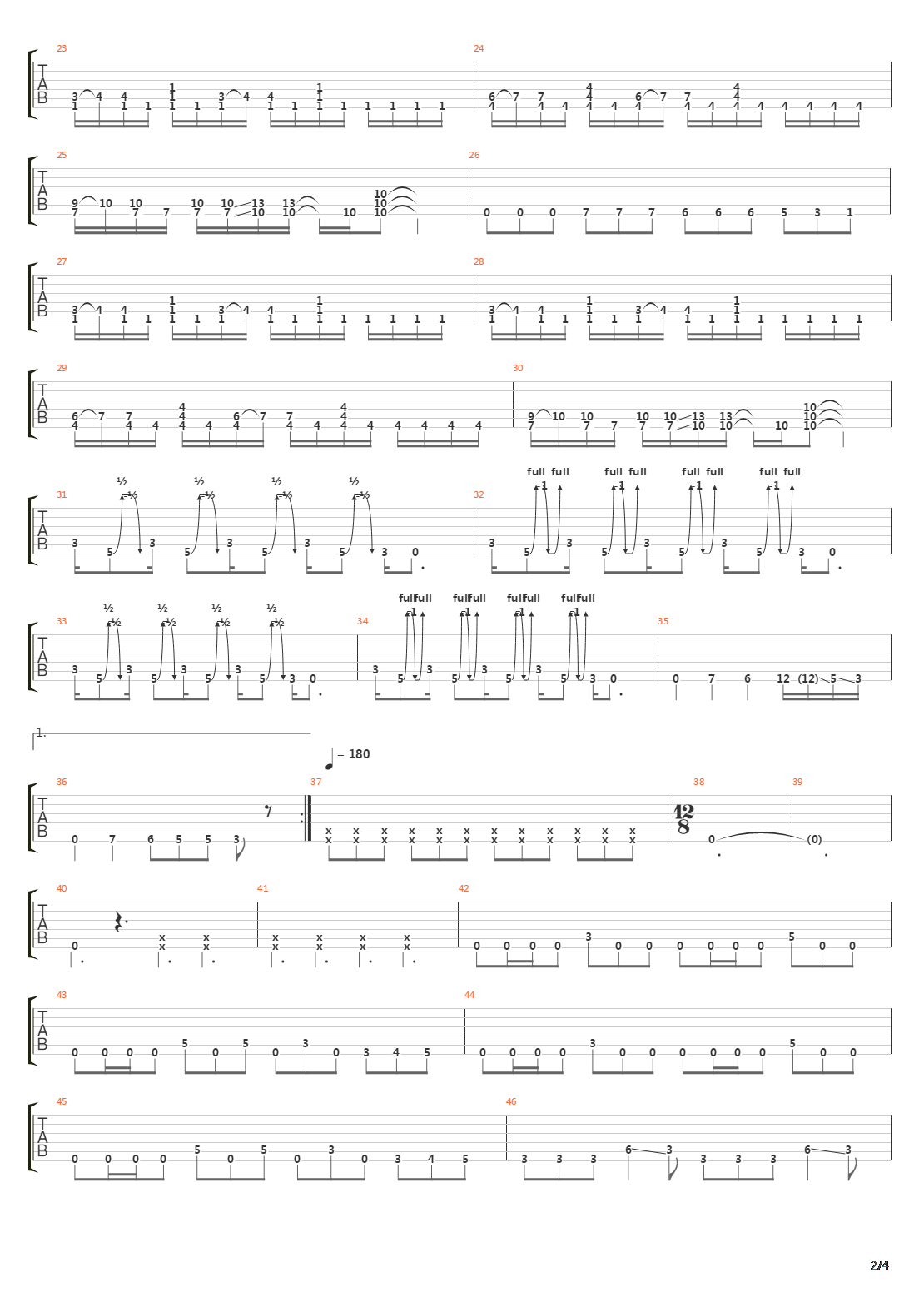 The Underground In America吉他谱