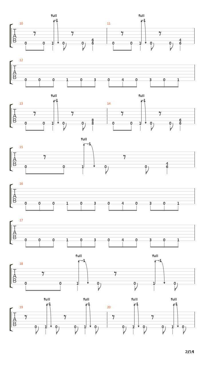 Walk吉他谱