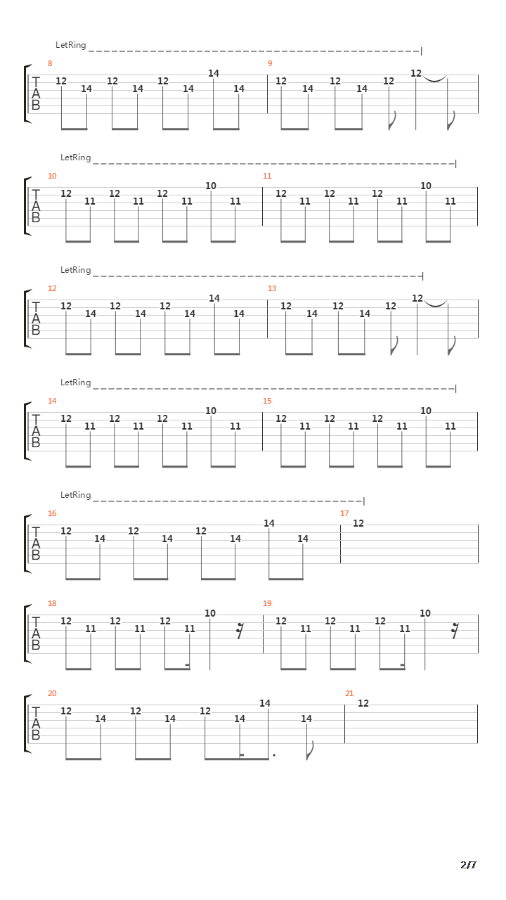 Decode吉他谱