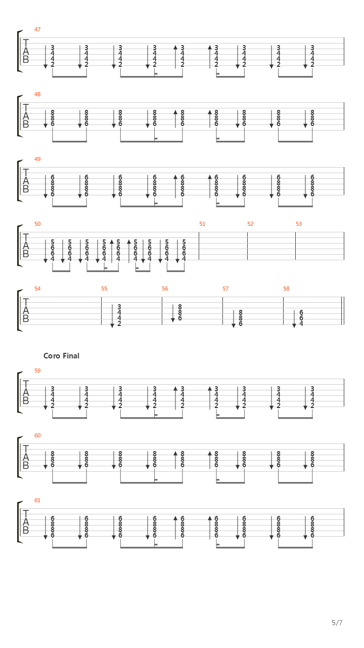 Decode吉他谱