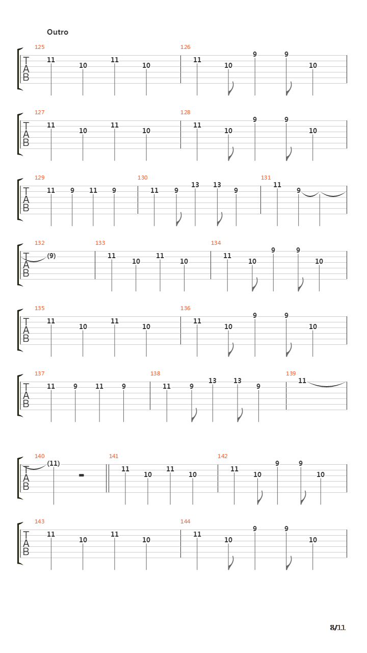 Decode吉他谱