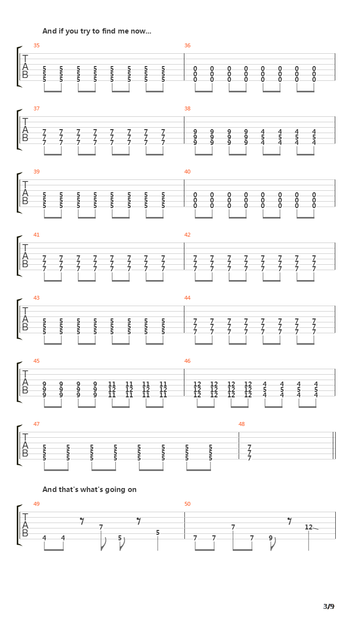 Escape Route吉他谱