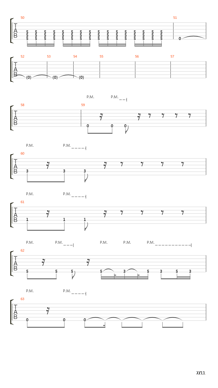 Part Ii吉他谱