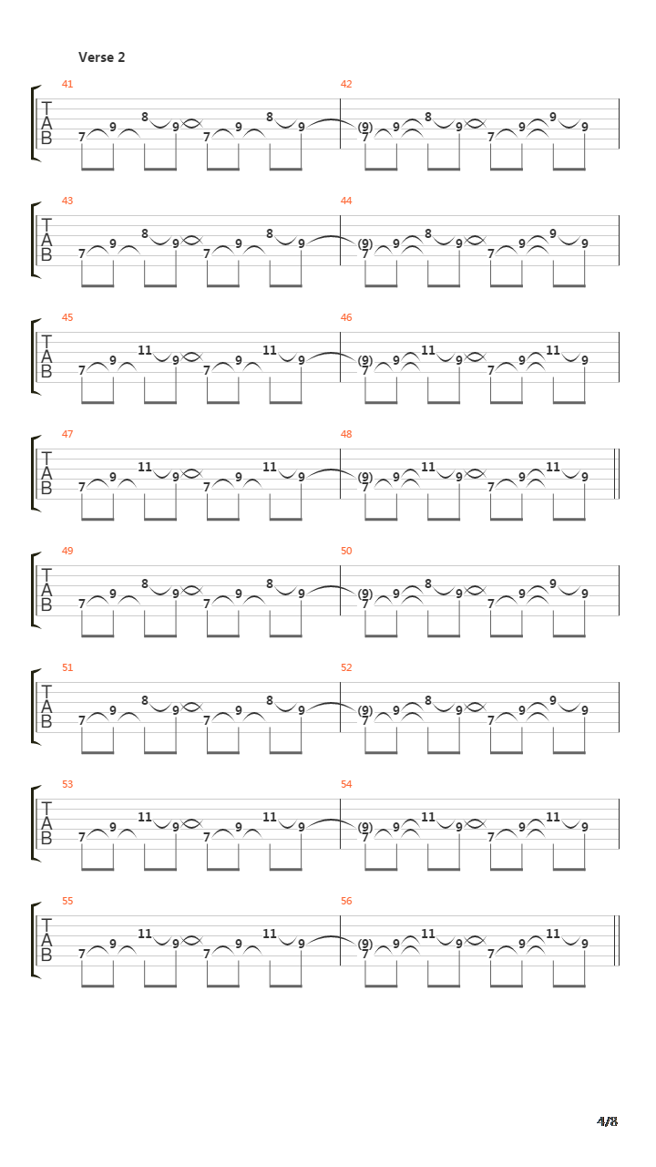 Playing God吉他谱