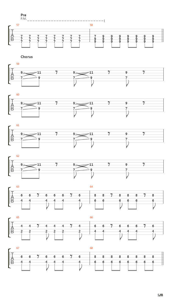 Playing God吉他谱