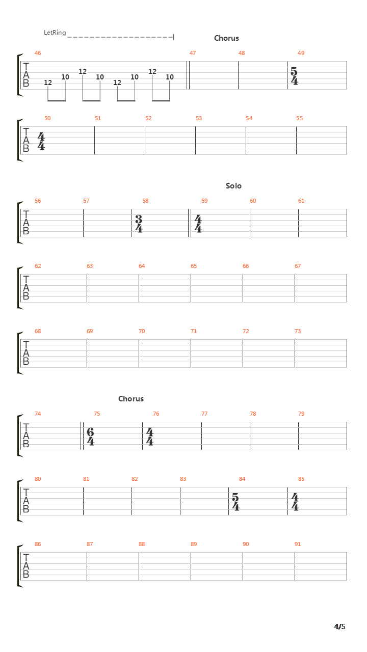 Playing God吉他谱