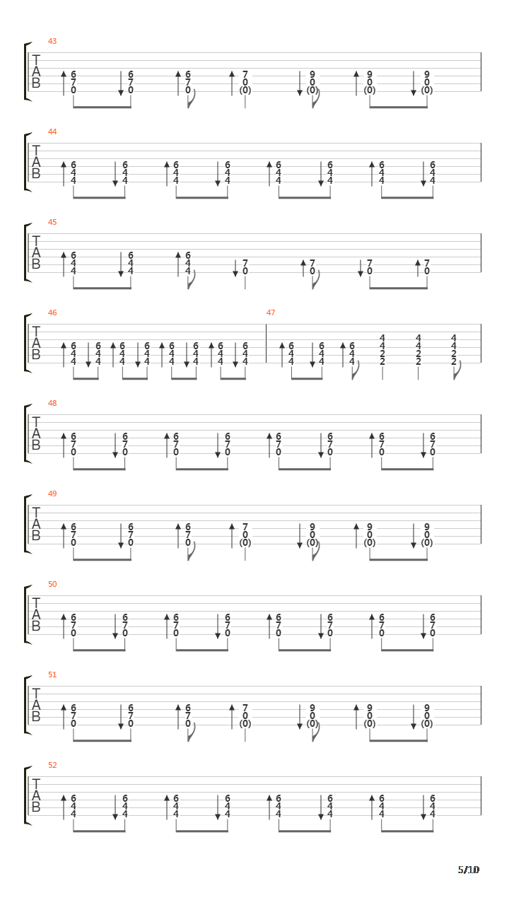 Where The Lines Overlap吉他谱