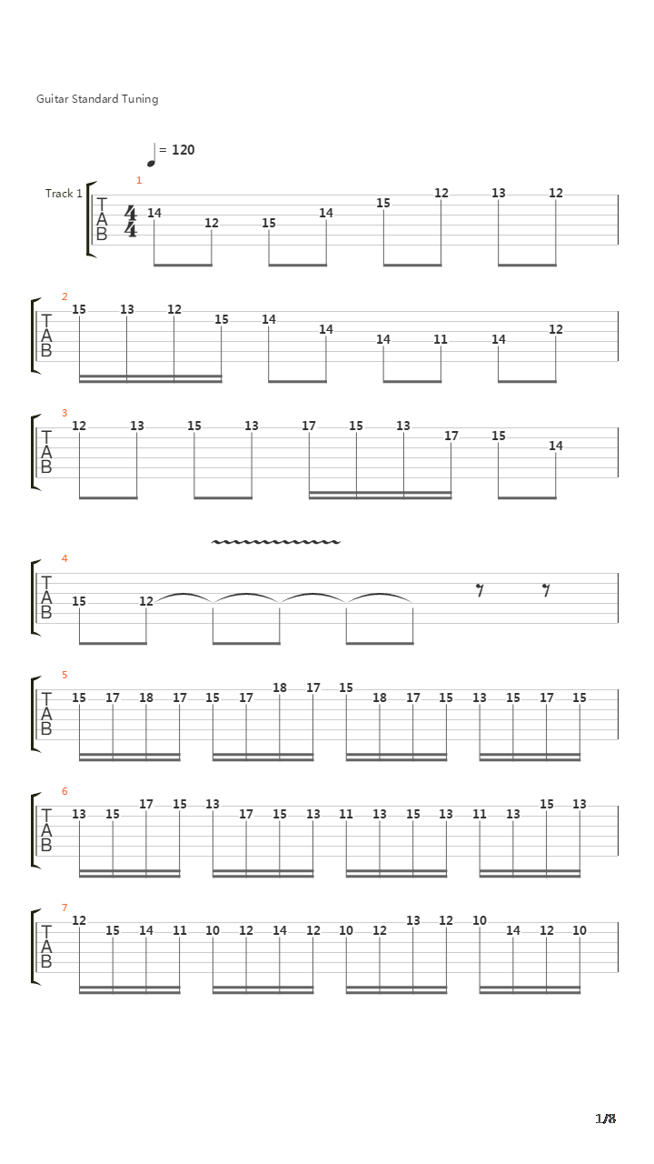 Bach Partita In D Minor吉他谱