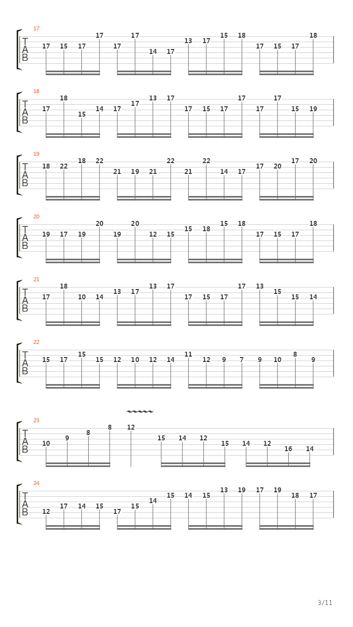 Bach Partita In D Minor吉他谱