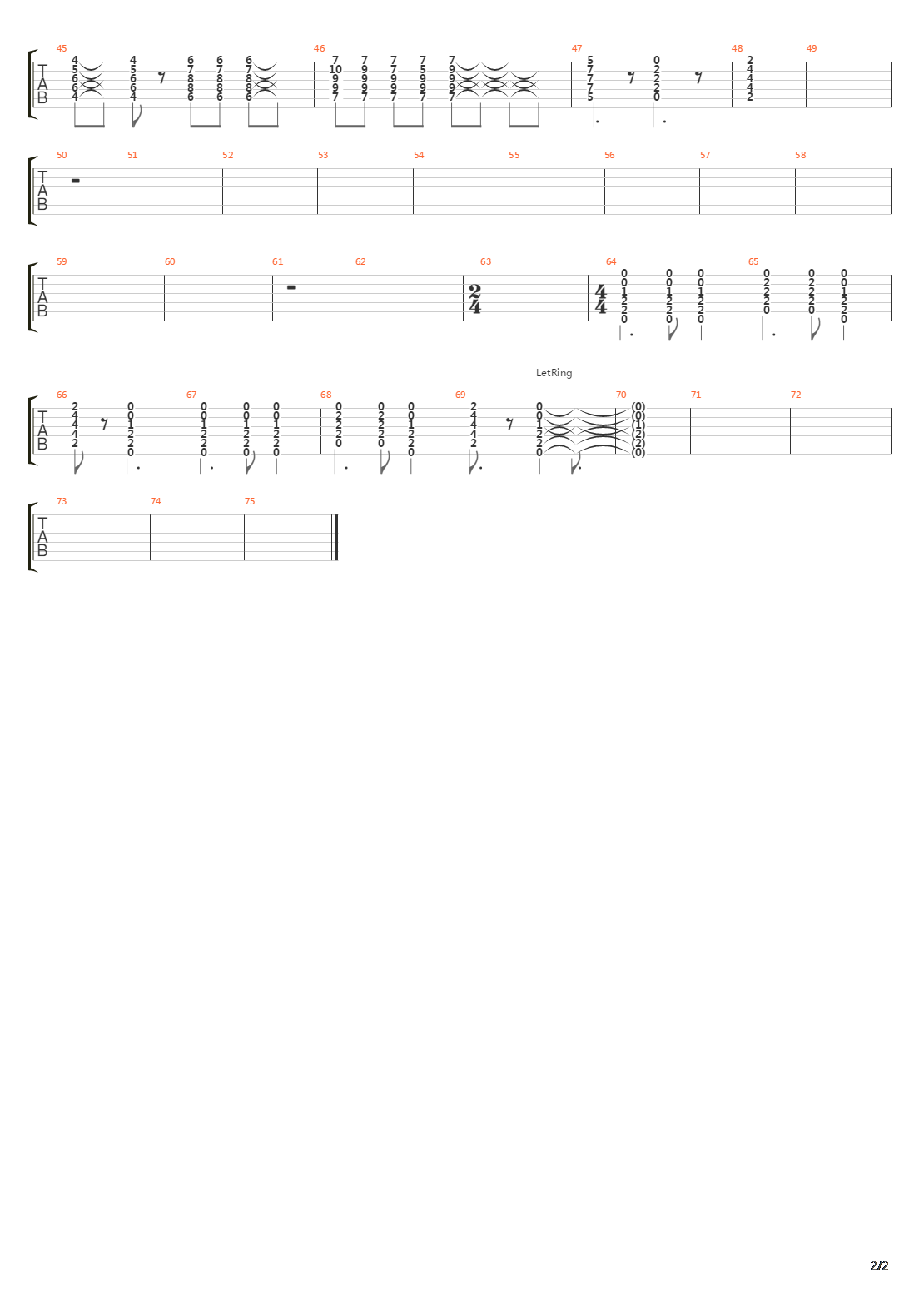 Boku No Atama吉他谱