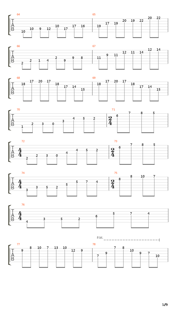 Echo Song吉他谱