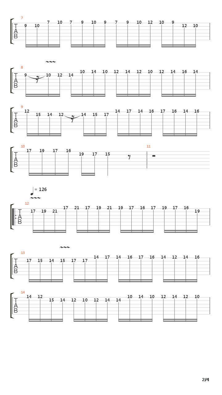 Excersize吉他谱