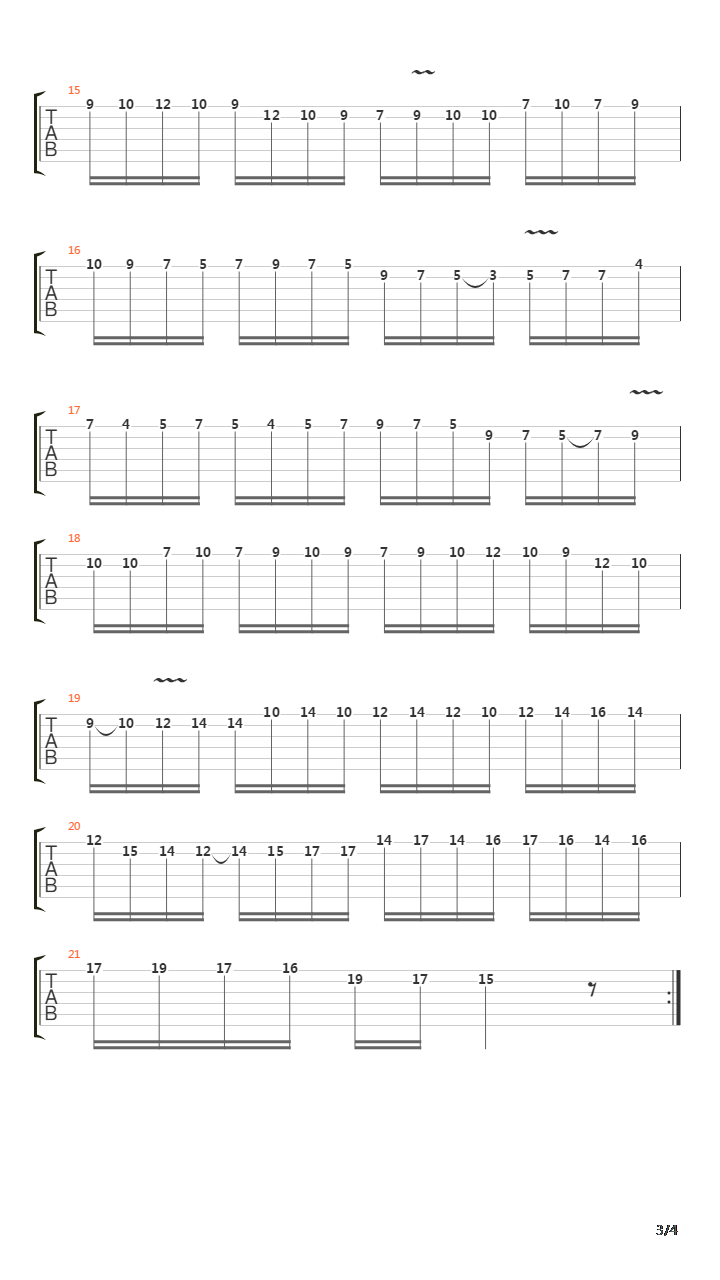 Excersize吉他谱